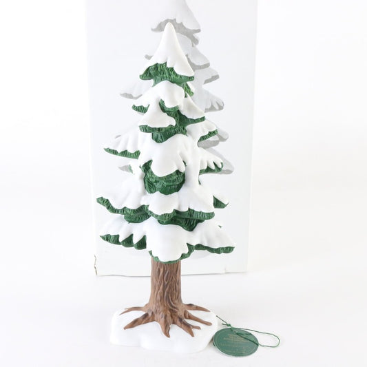 Dept 56 Heritage Village Large Porcelain Pine TREE 5218-3 Christmas Accessory
