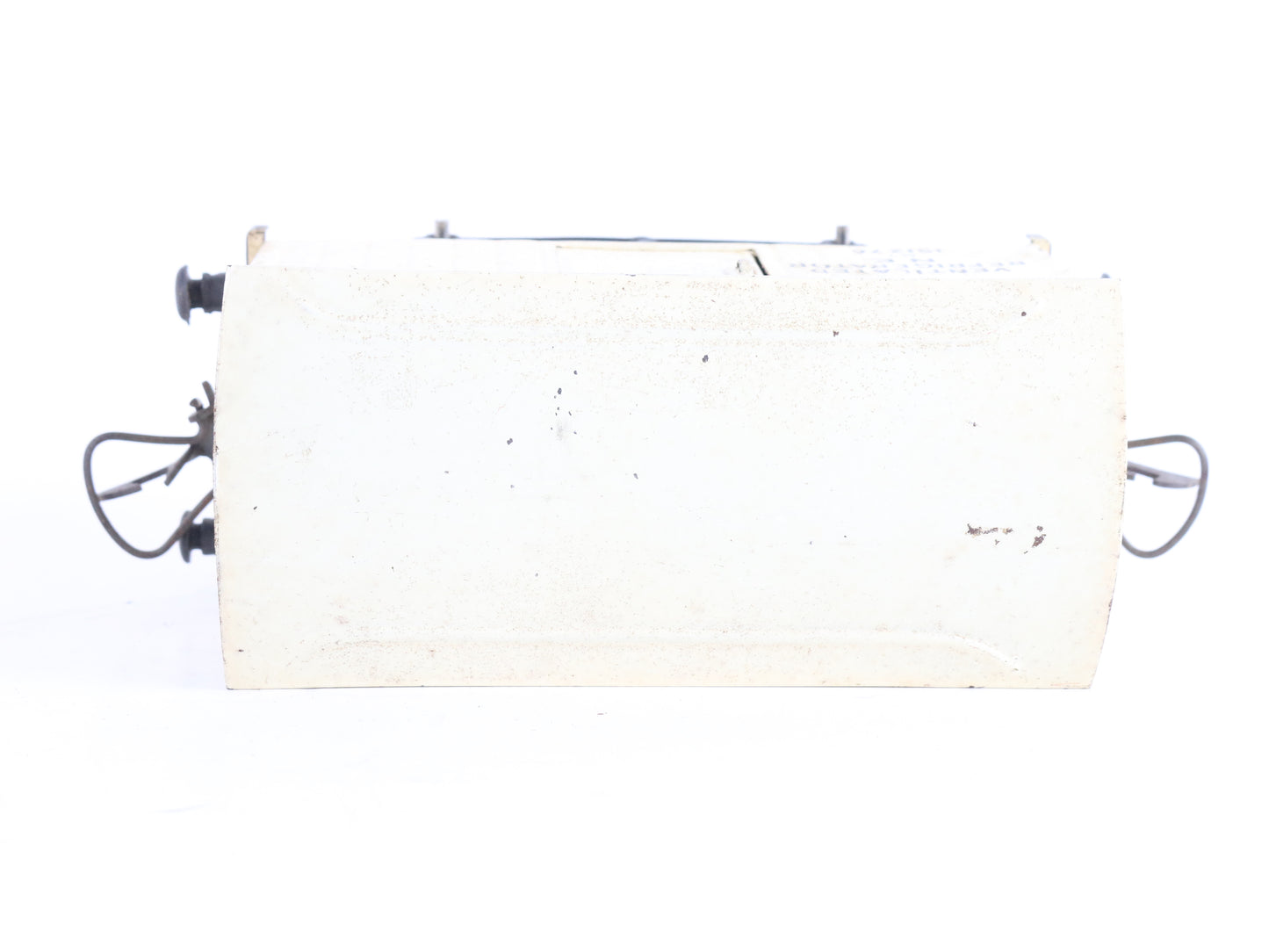 White Ventilated Refrigerator Car 151276 Hornby Meccano O Vintage Train rare insulated wagon for perishables