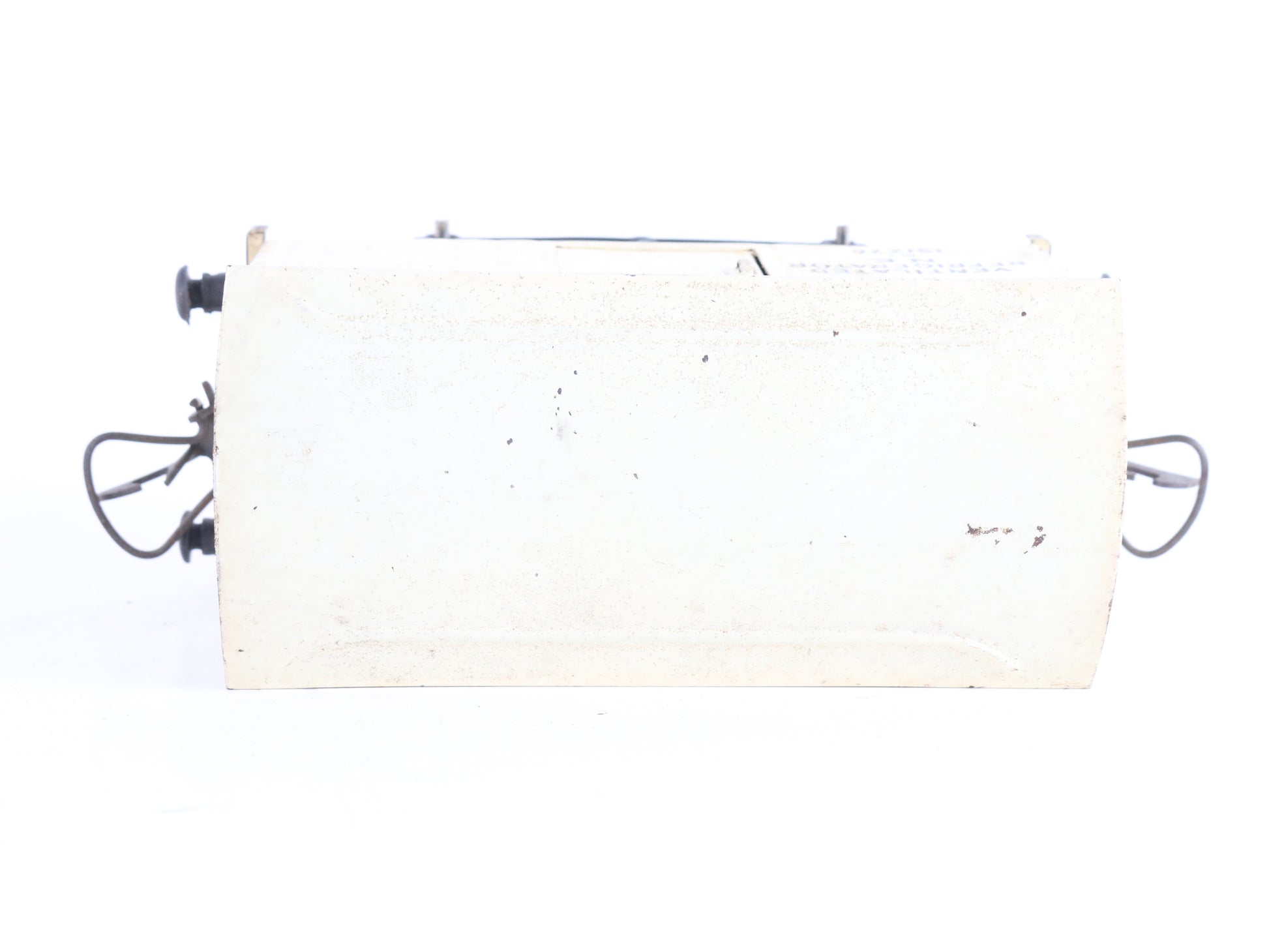 White Ventilated Refrigerator Car 151276 Hornby Meccano O Vintage Train rare insulated wagon for perishables