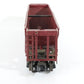 Lionel Postwar Lehigh Valley LV 643625 Plastic Quad Hopper Car O Maroon