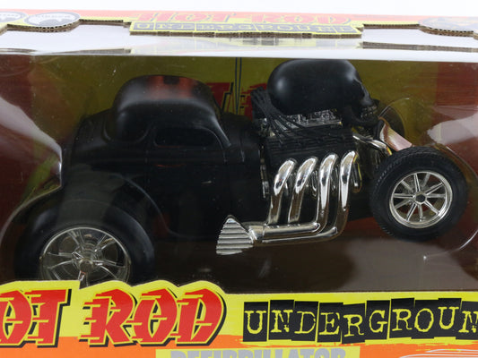 Defibrillator Black Ford Dragster Hot Rod Underground 1:18 Diecast Model Car