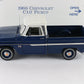 1966 Chevrolet C10 Pickup Truck Blue White Danbury Mint 1:24 Diecast Model