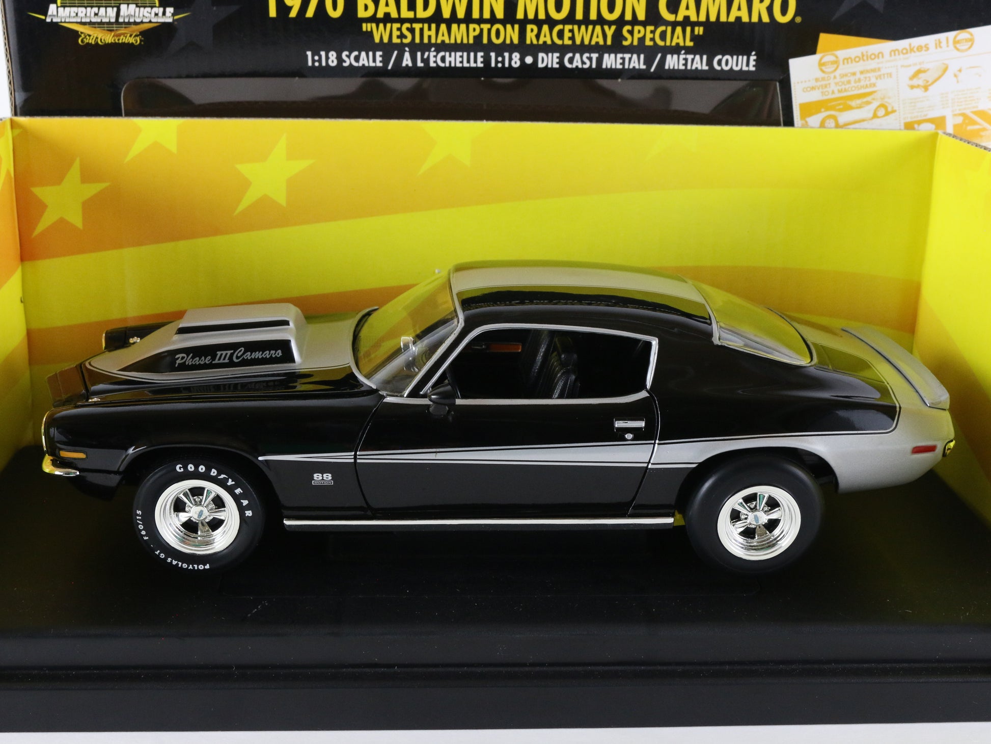 1970 Camaro Baldwin Motion Westhampton American Muscle ERTL 1:18 1 Of 5000 36762