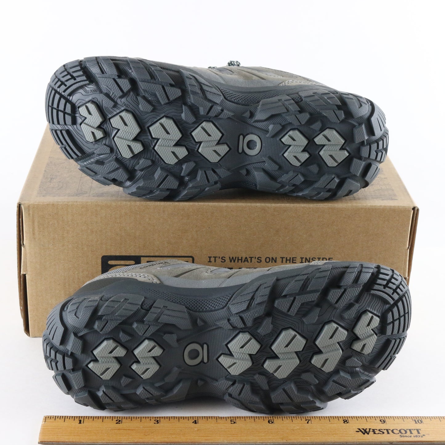 Oboz Sawtooth X Low B-dry Womens Hazy Gray Waterproof Hiking Boots Size 6 USA