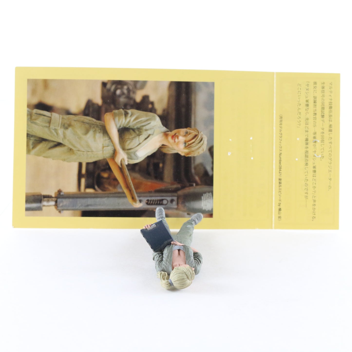 Ma.k Zbv3000 Female Mechanic (b) Series 4 Brick Works 1:20 Painted Maschinen K