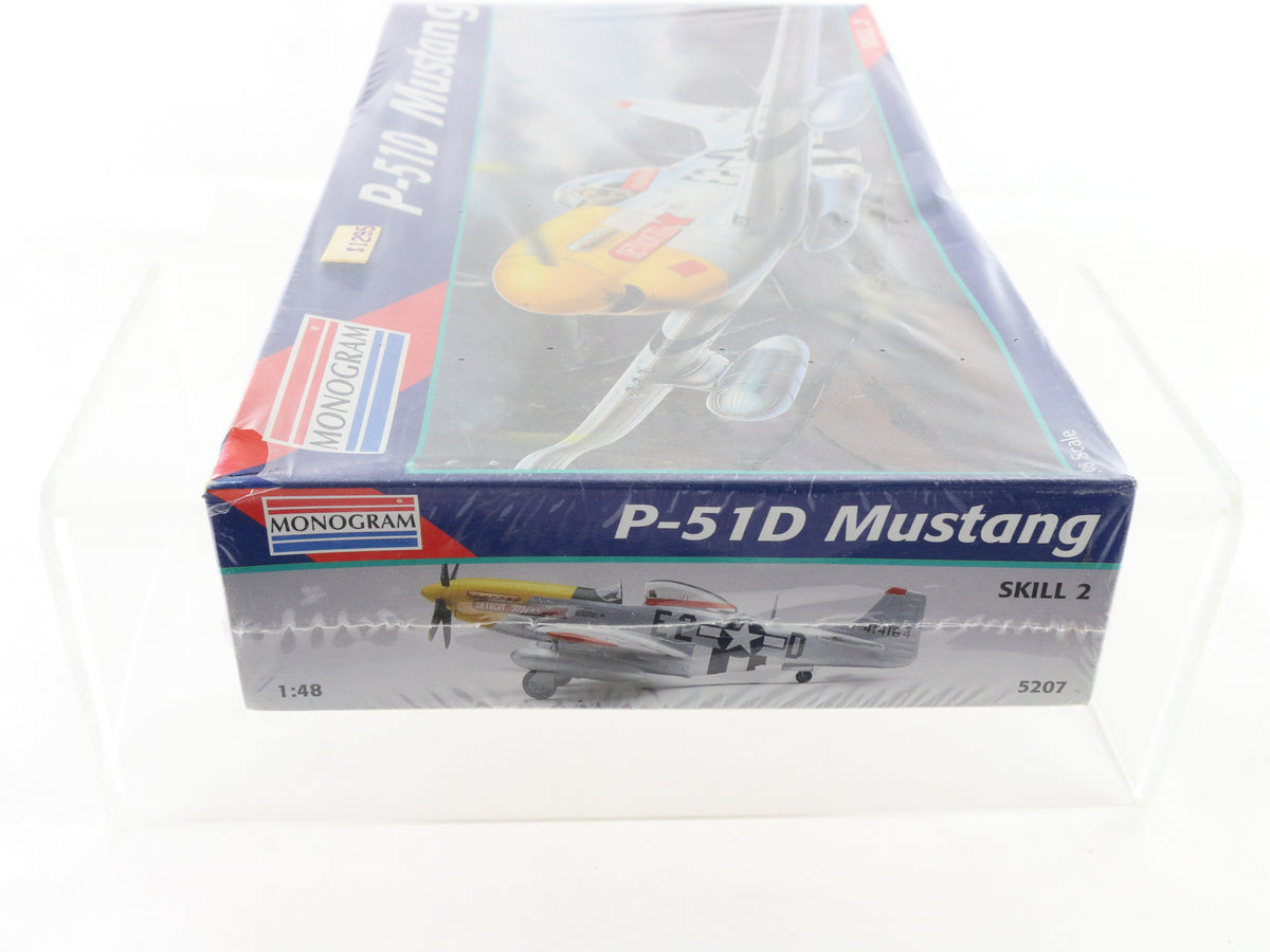 P-51D Mustang North American Fighter Plane Monogram 1:48 5207 Sealed Kit