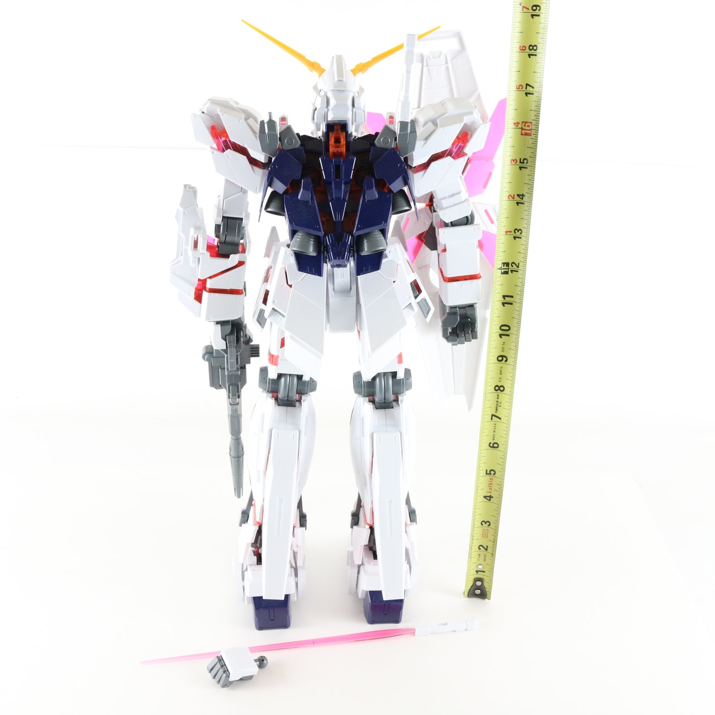 Gundam Mega Unicorn Destroy Mode Psycho Frame Bandai 1:48 Mobile Suit BUILT