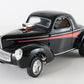 1941 Willys Competition Coupe Black & Purple Road Legends Model 1:18