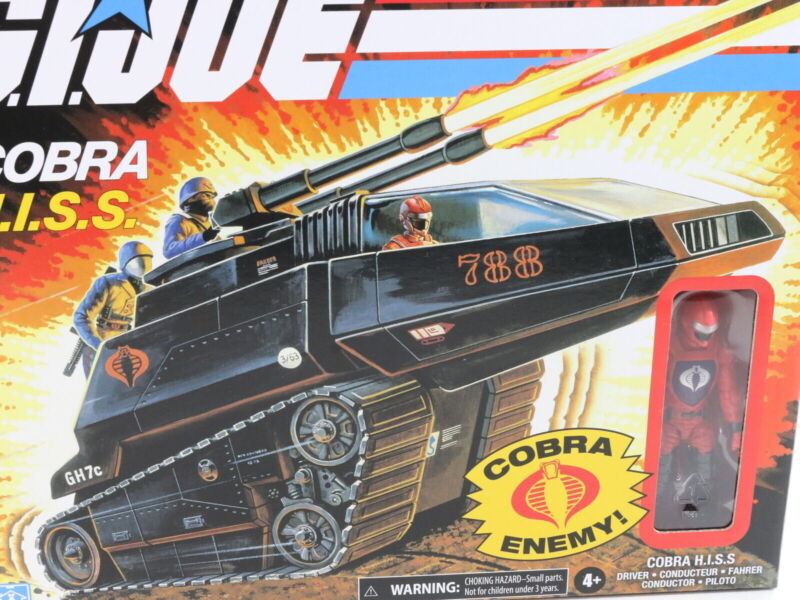 Cobra Hiss W/ Driver GI Joe 3.75" Hasbro Action Figure & Vehicle