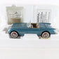 1954 Chevy Corvette Limited Blue Convertible Danbury Mint 1:24 Model #3384