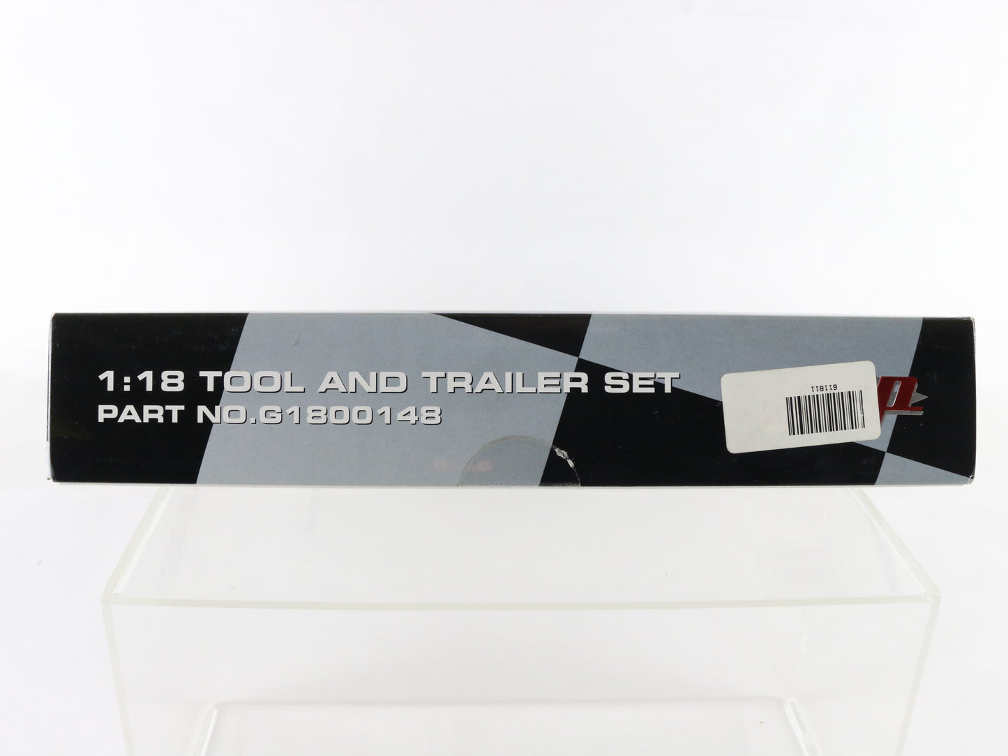 Performance Parts Gm Black & Silver Diecast Tool & Trailer Set GMP 1:18 G1800148