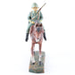 Elastolin German Made WWII Riding Cavalry Composite Toy Soldier Horse 4"