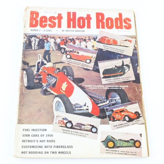 Best Hot Rods By Griffith Borgeson Bonneville Kirkland Cars 1956 Number 3