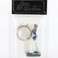 US Marine Bass Drummer Blue White Soldier Britains 1:32 43033 Metal Figure