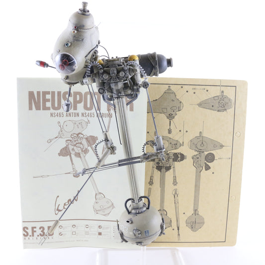 Nitto SF3D Neuspotter Ns465 Anton Buruno 1/20 Built  Maschinen W/ Stand