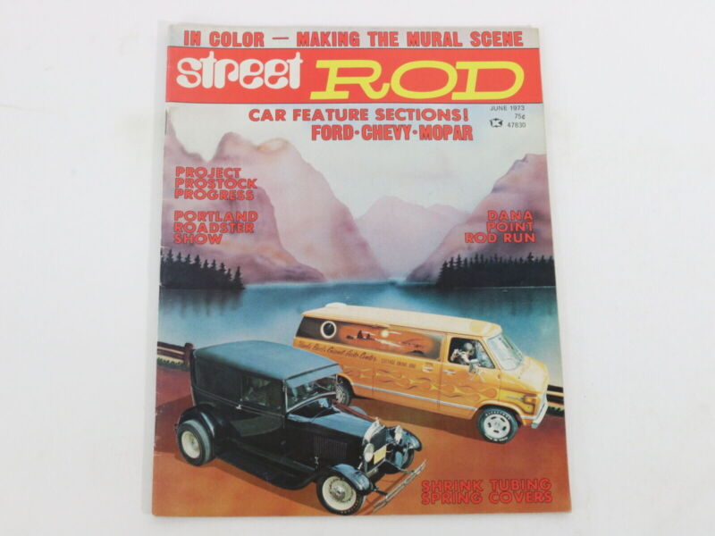 Lot Of 5 Street Rod Car Magazines March April May June July 1973