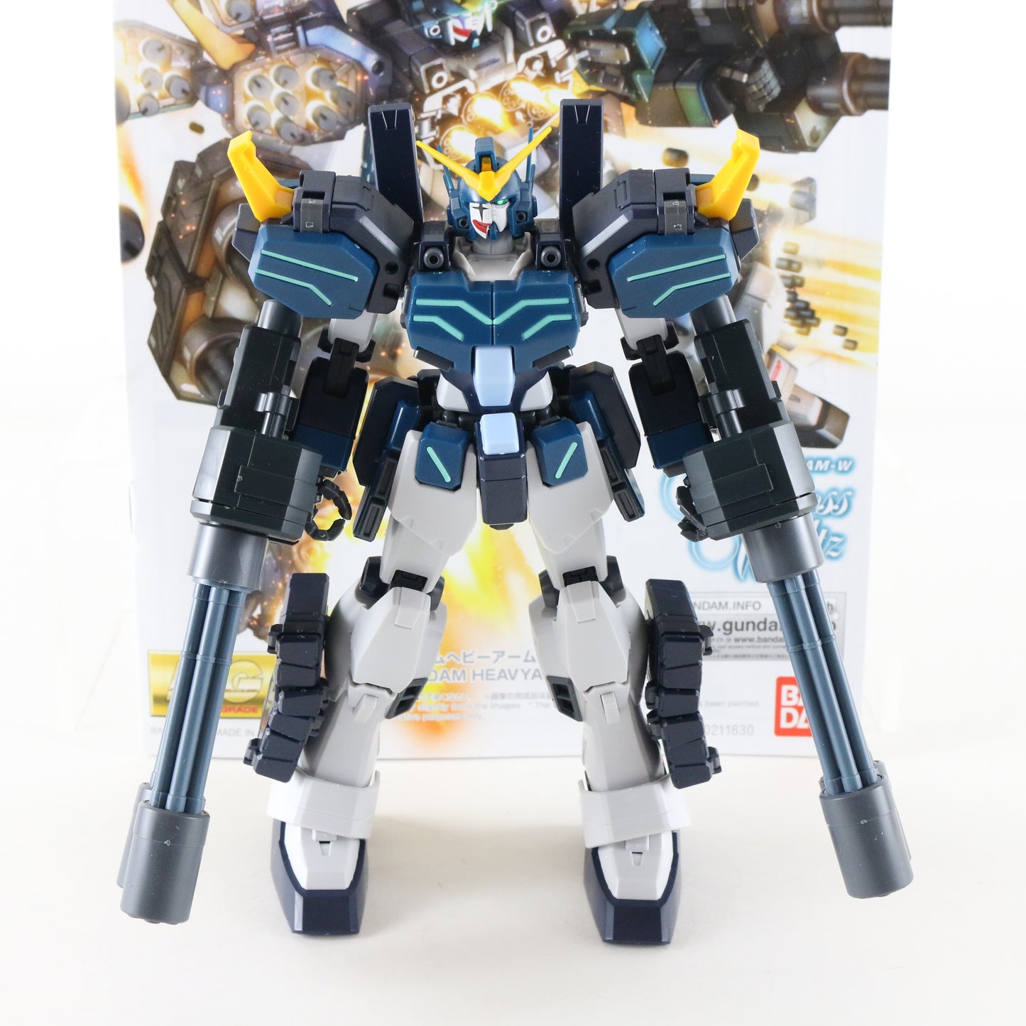 Gundam MG XXXG-01h2 Heavyarms Custom Endless Waltz Bandai 1:100 Scale W/ Decals
