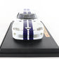 Dodge Viper Gt2 White & Blue Maisto 1:18 Diecast Model Car W/ Stand