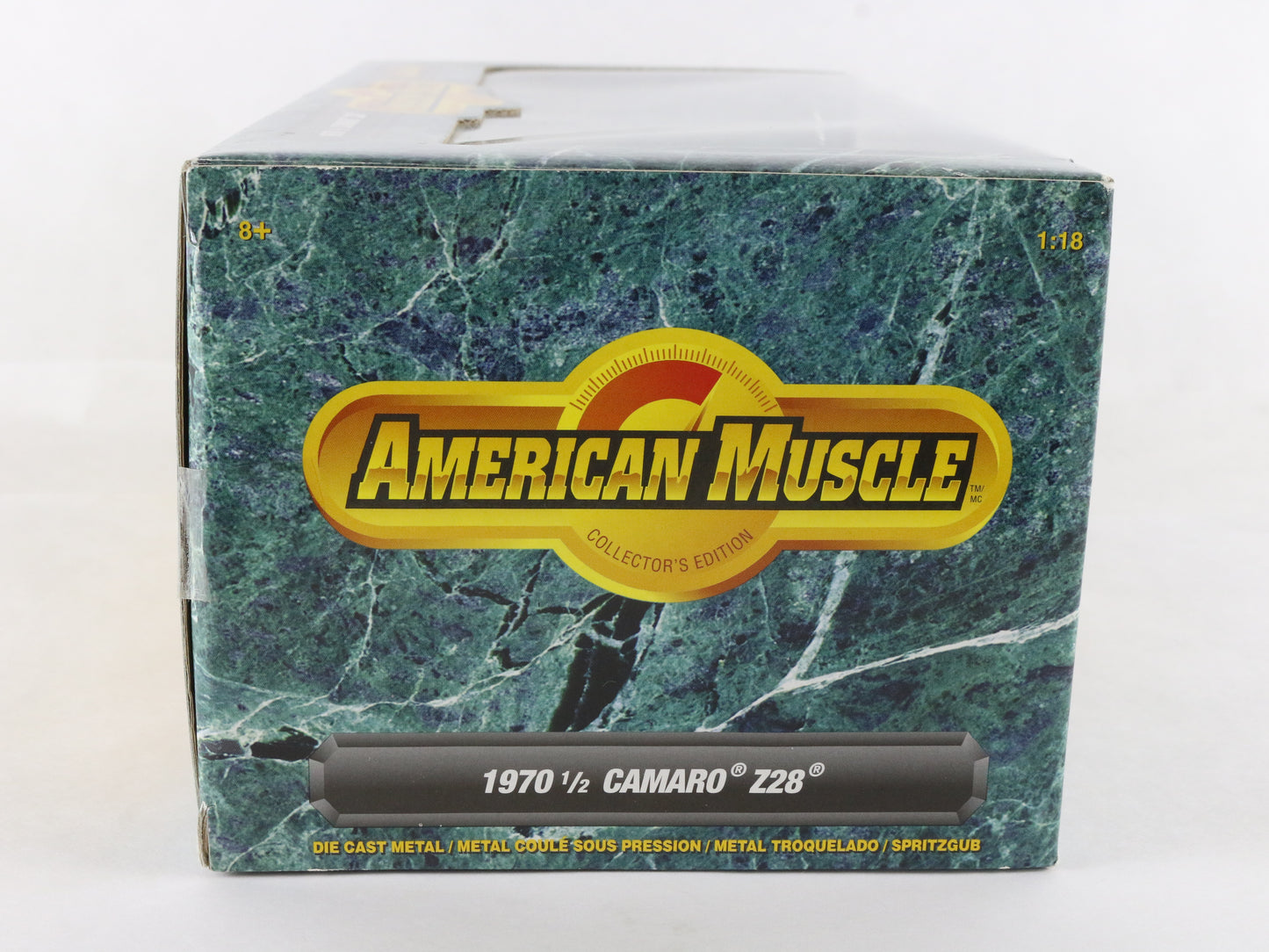 1970 1/2 Chevy Camaro Z28 Green Black American Muscle ERTL 1:18 Car Sealed 7128