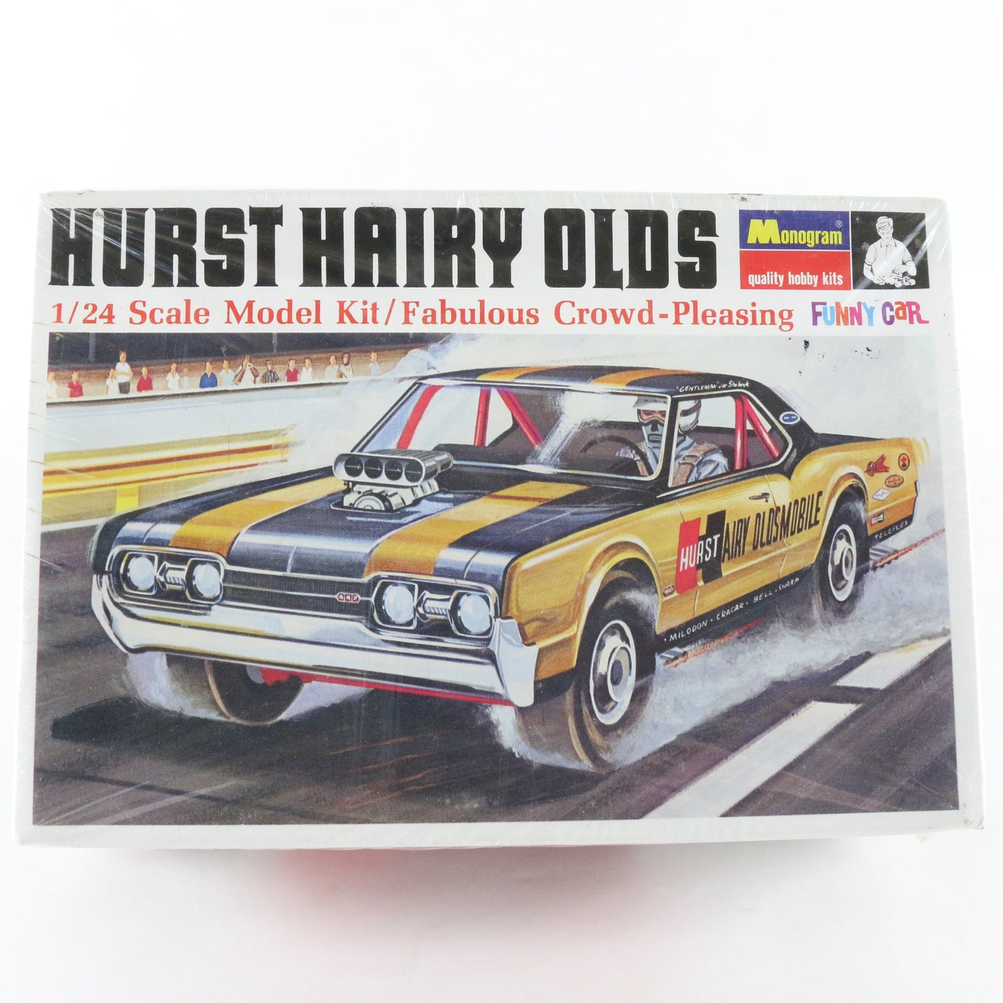 Hurst Hairy Olds Funny Car Monogram 1:24 Model Kit Pc175 200