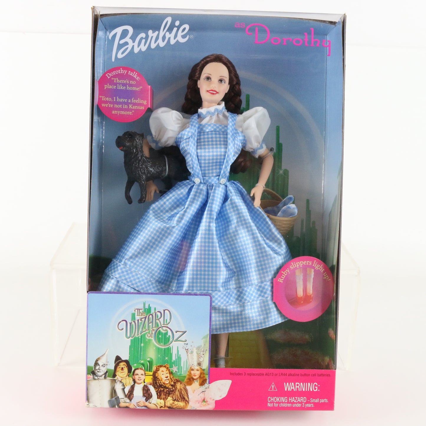 Dorothy Wizard Of Oz Talking Barbie Doll Mattel 25812