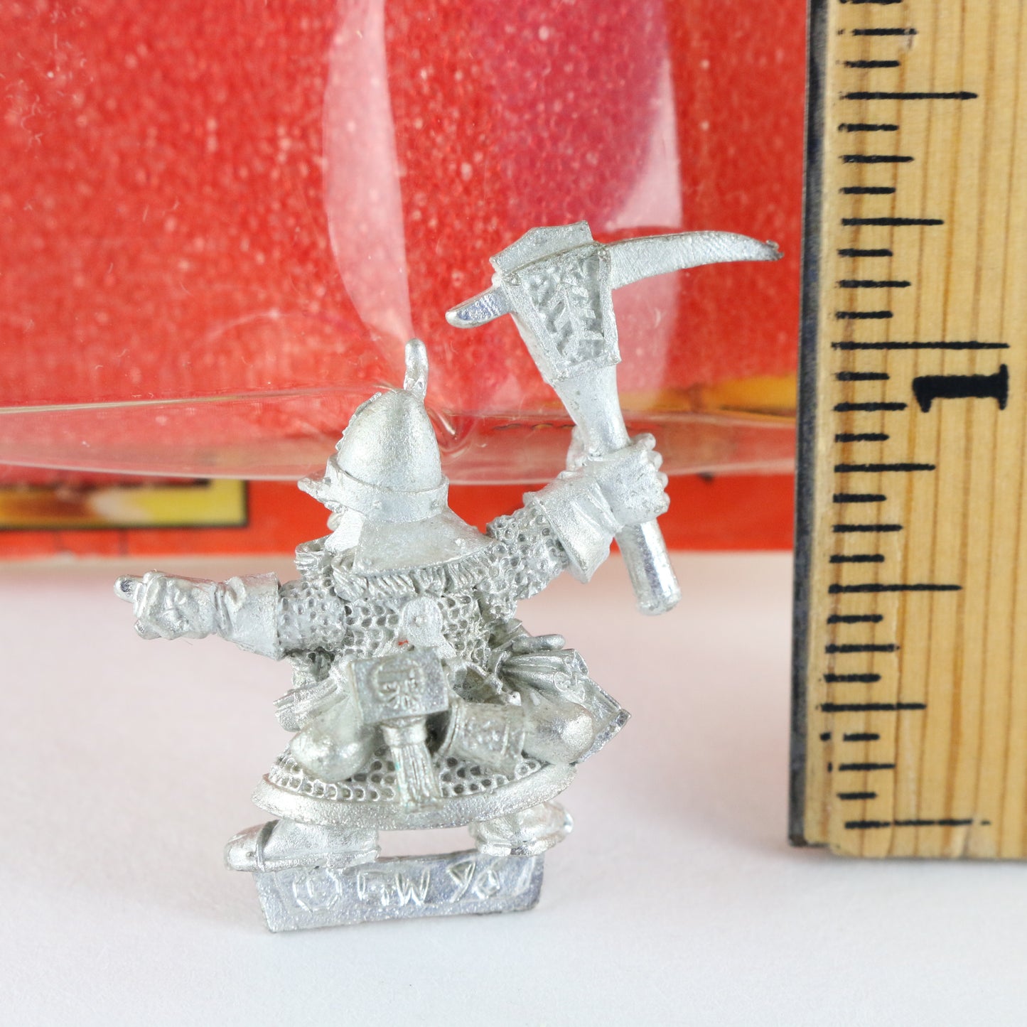 Dwarf Miner Champion Pickaxe Citadel Warhammer 8597H Unpainted Figure