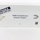 1940 Ford Deluxe Station Wagon Blue Woodie Danbury Mint 1:24 Diecast Model