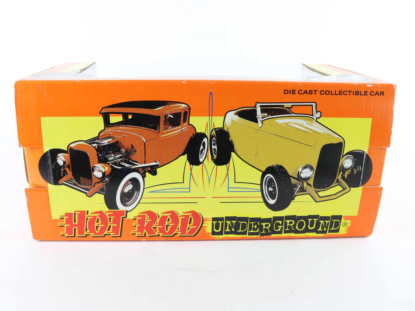 Defibrillator Black Ford Dragster Hot Rod Underground 1:18 Diecast Model Car