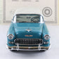 1955 Chevrolet Nomad Blue White Danbury Mint 1:24 Model Car W/ Paperwork