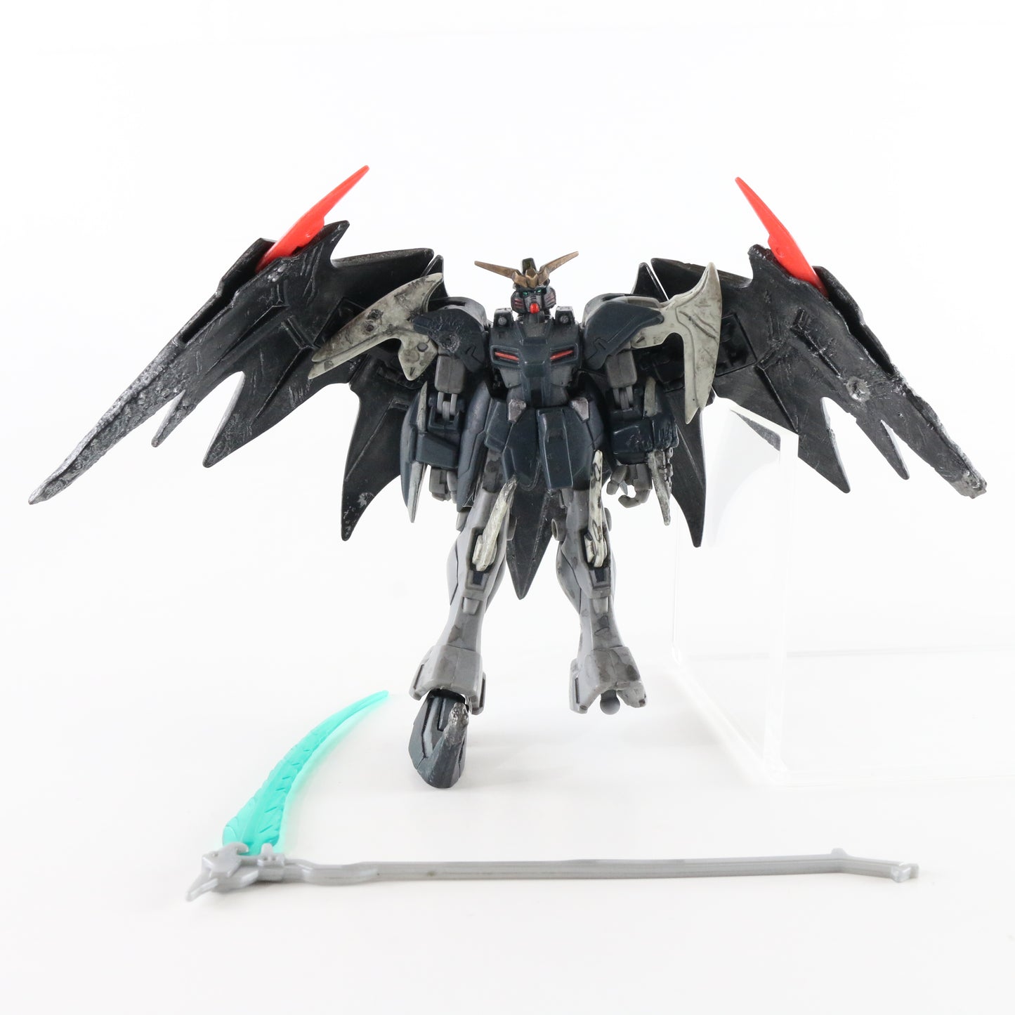 Gundam MSIA Battle Scarred Deathscythe Wing Mobile Suit Bandai Figure 4.5"