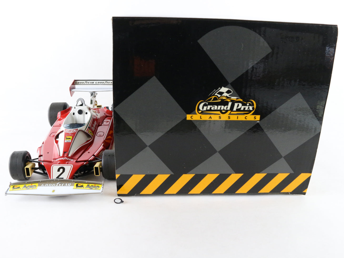 1976 Ferrari 312T2 #2 Red & White Grand Prix Classics Exoto 1:18 Model Car