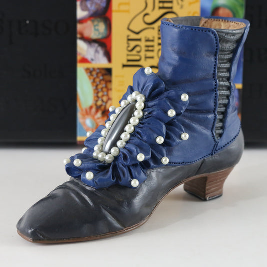 Victorian Ankle Boot Collectible Resin Shoe