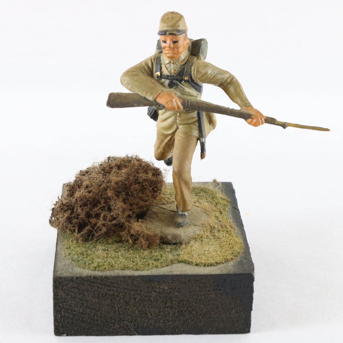 Confederate Soldier Running American Civil War Vintage Custom 2.25" Diorama 54mm