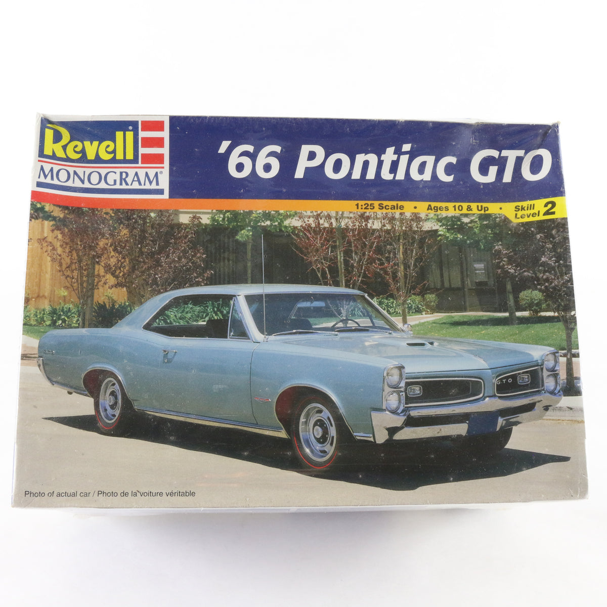 1966 '66 Pontiac GTO Revell Monogram 1:25 Plastic Model Car Kit 85-2537