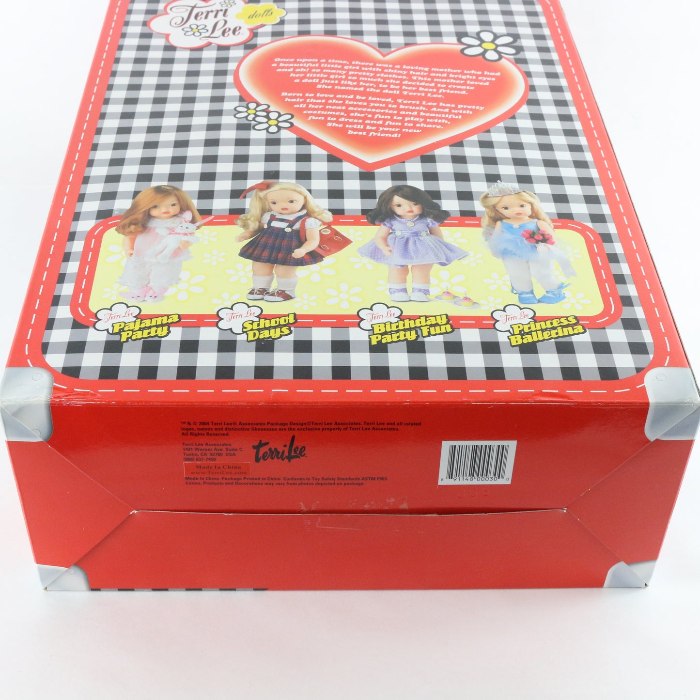 Terri Lee School Days Schoolgirl Outfit 15" Vinyl Doll Sealed W/ Accessories