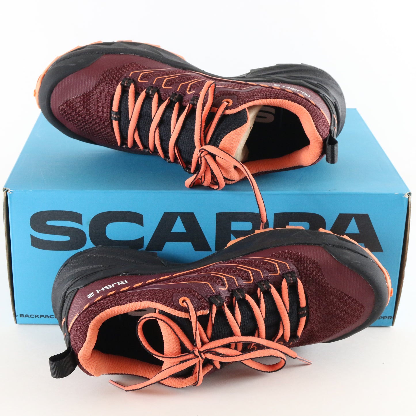 Scarpa Rush 2 GTX Womens Waterproof Hiking Trail Shoes Size 6.5 USA 63131-202