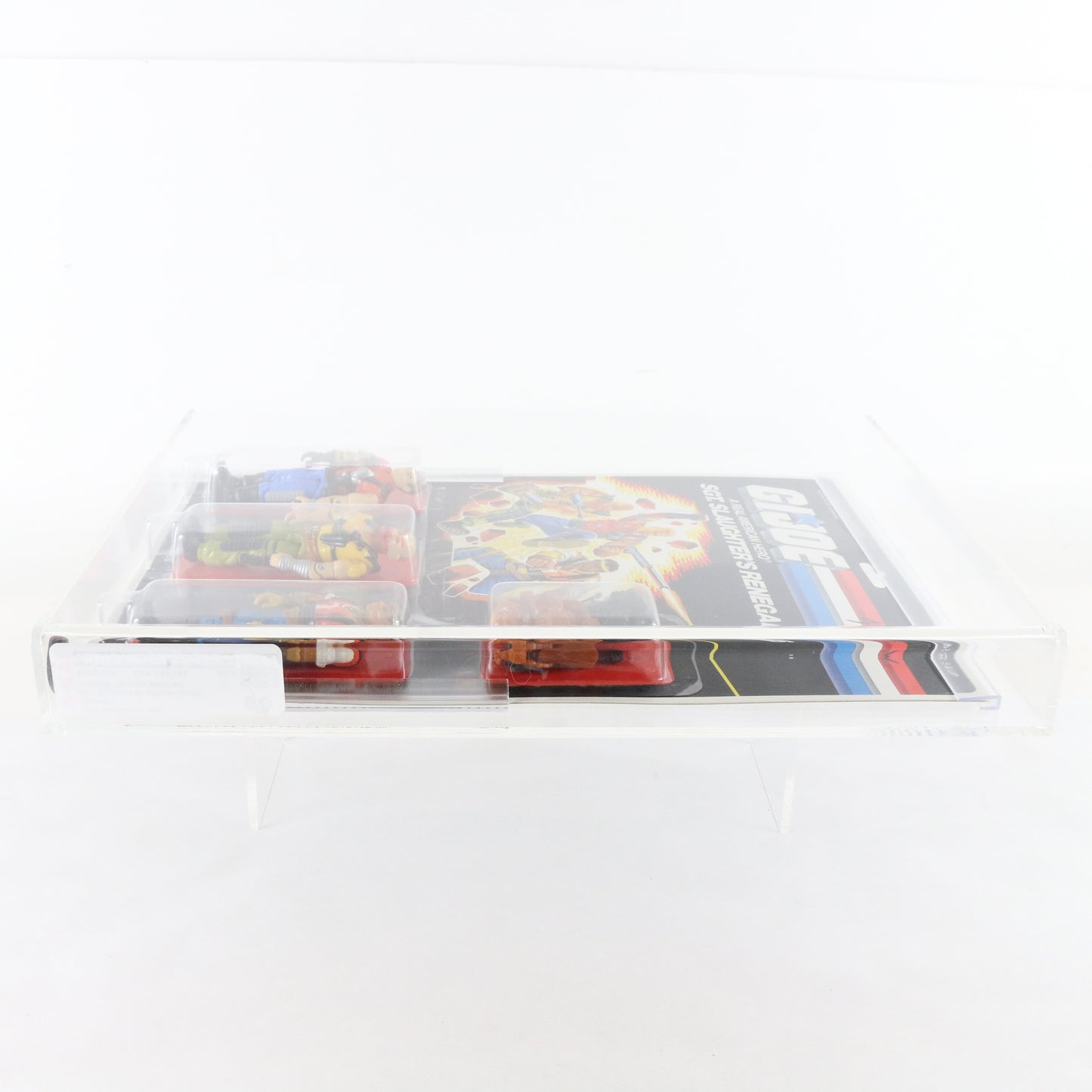 Vintage GI Joe Hasbro Sgt Slaughters Renegades 3.75" Figures CAS 80 Graded 1987