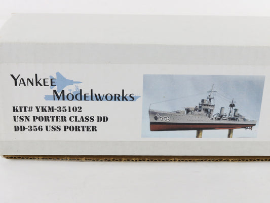 USS Porter DD-356 USN Porter Class DD Yankee Model 1:350 YKM-35102 Resin Kit