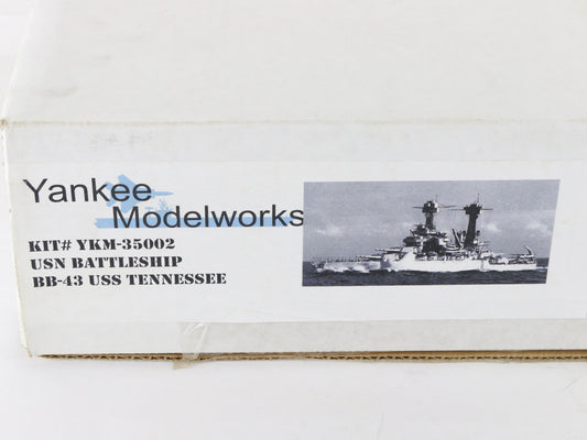 USS Tennessee BB-43 USN Battleship Yankee Modelworks 1:350 YKM-35002