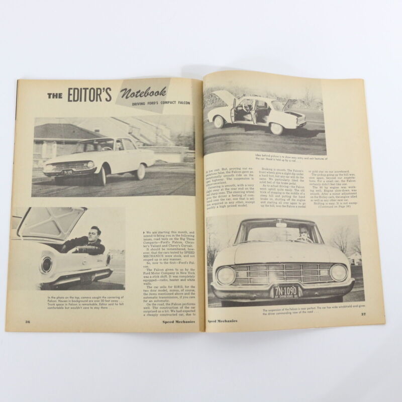 Lot Of 2 Speed Mechanics Vintage RODDING HOT ROD Magazine August & November 1960