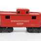 Pennsylvania PRR 477618 Red Metal Caboose Lionel O 2472 USA