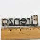 Vintage 1982-88 Oldsmobile Firenza Side Fender Metal Emblem Badge 3.75"