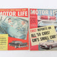 Lot Of 7 Motor Life Vintage Car Magazines Aug Sep Oct Nov Dec 1958 35c