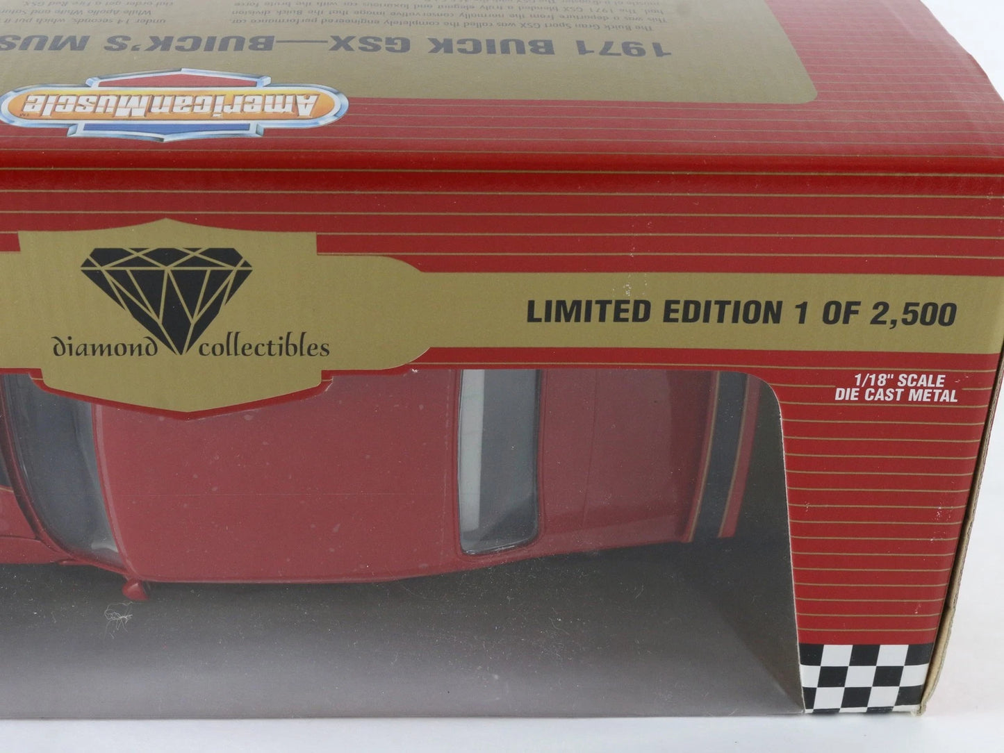 1971 Buick GSX Red Diamond Series 2 American Muscle ERTL 1:18 1 /2500 29021