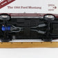 1966 Ford Mustang Maroon Danbury Mint 1:24 Diecast Model Car