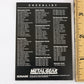 Metal Gear Solid Trading Card Revolver Ocelot Checklist Konami Playstation