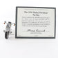 1990 Harley Davidson Fat Boy Gray Franklin Mint 1:24 Diecast Model Motorcycle