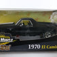1970 Chevy El Camino Ss396 Black American Muscle Truckin ERTL 1:18 LE Of 5000