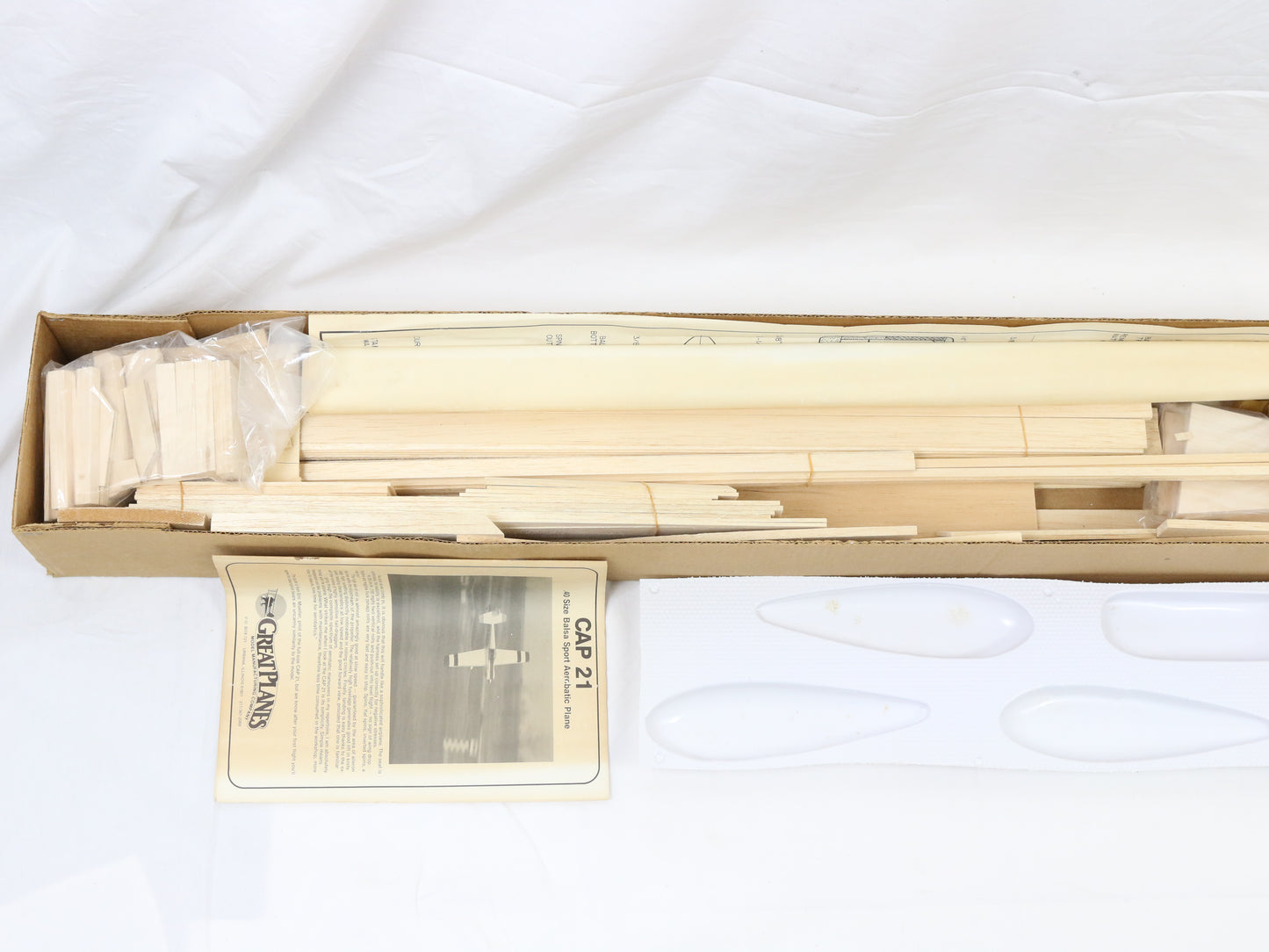Great Planes Cap 21 .40 Aerobatic 60" Wingspan Wood RC Kit