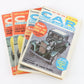 Lot Of 4 Car Speed & Style August & September 1958 Vintage Car Magazines